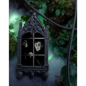 Nosferatu Pendant Black Vampire Classic Film Jewelry